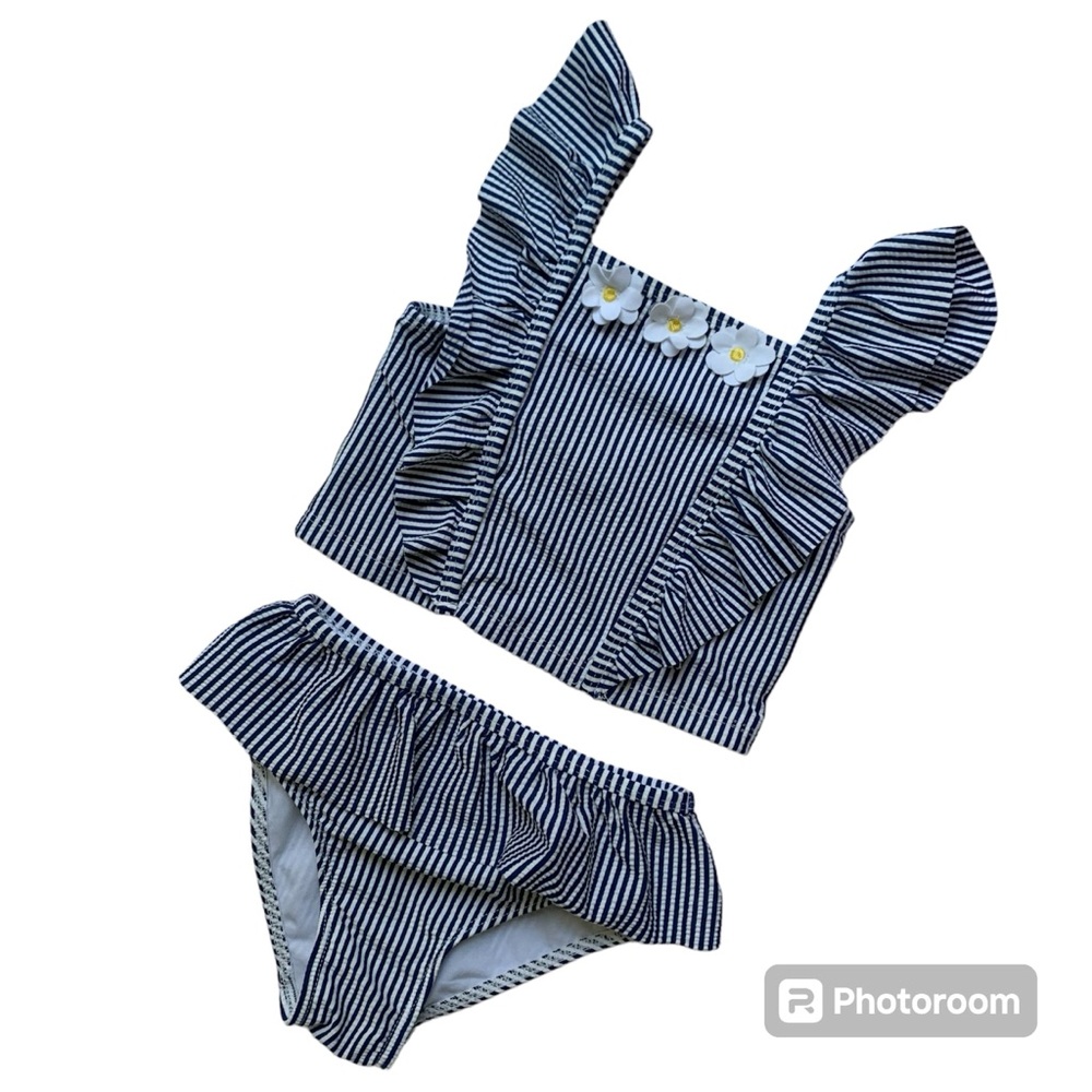 Little Me 2 piece swimsuit - size 4T